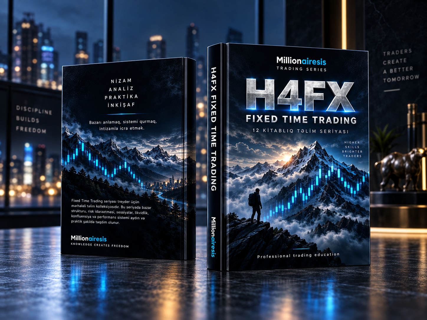 H4FX - FIXED TIME TRADING - 12 KITABLIQ TELIM SERIYASI